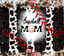 Baseball MOM leopard cow black glitter